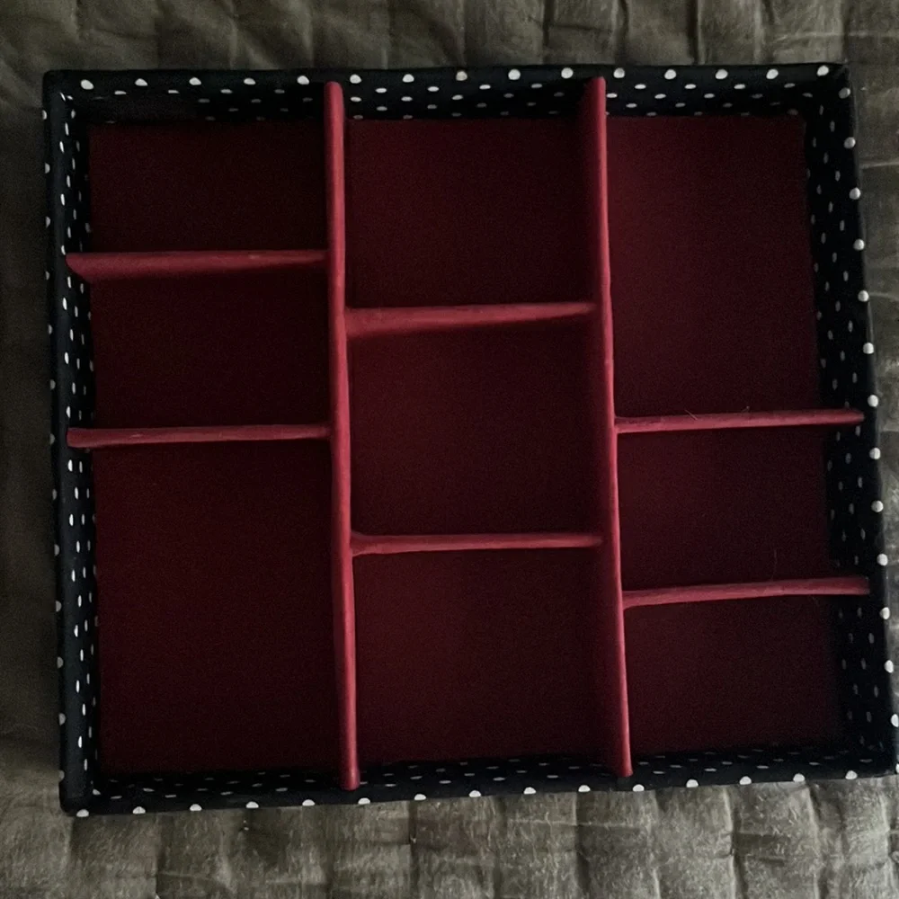 Velvet Jewelry Tray Organizer